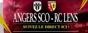 angers sco rc lens en direct