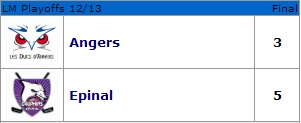 demie finale ducs d'angers contre epinal