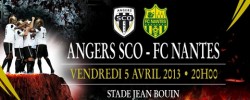 derby footbal entre angers sco et le fc nantes