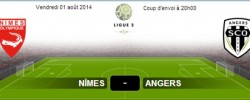 nimes olympique angers sco championnat ligue 2