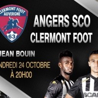 Angers sco contre Clermont Foot