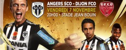 Angers SCO contre Dijon en Ligue 2