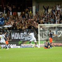 But de Gilles Sunu pour Angers SCO contre Montpellier